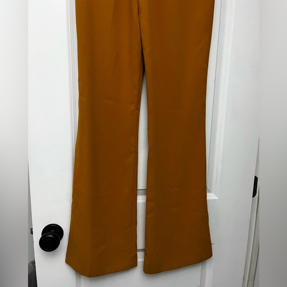 Zara Mustard Trouser Pants - Picture 3 of 5